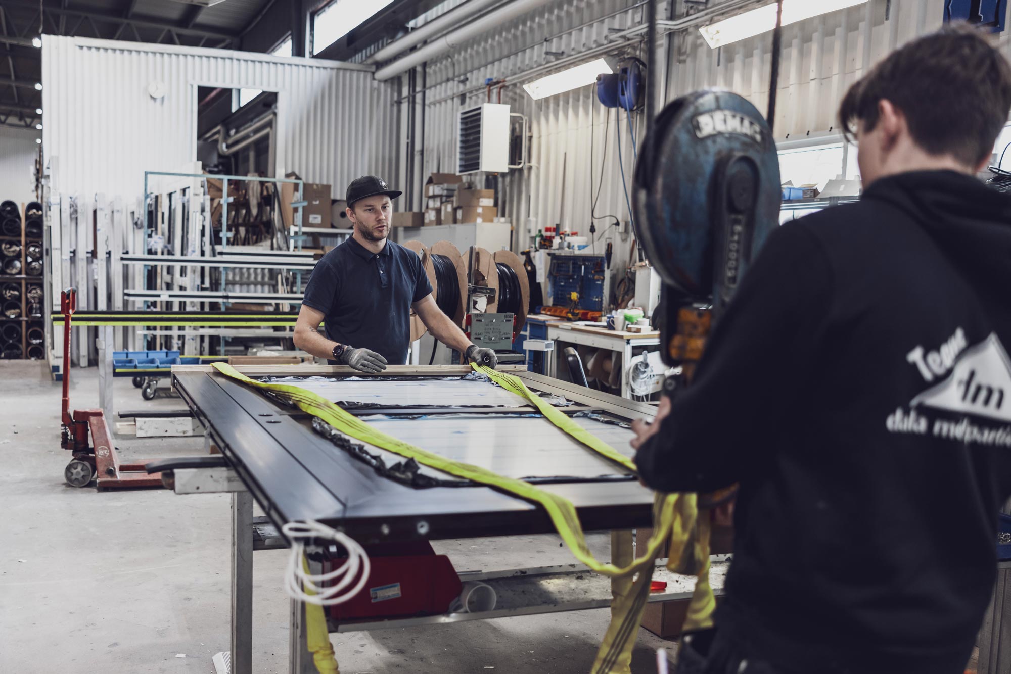 Produktion på Dala Metall