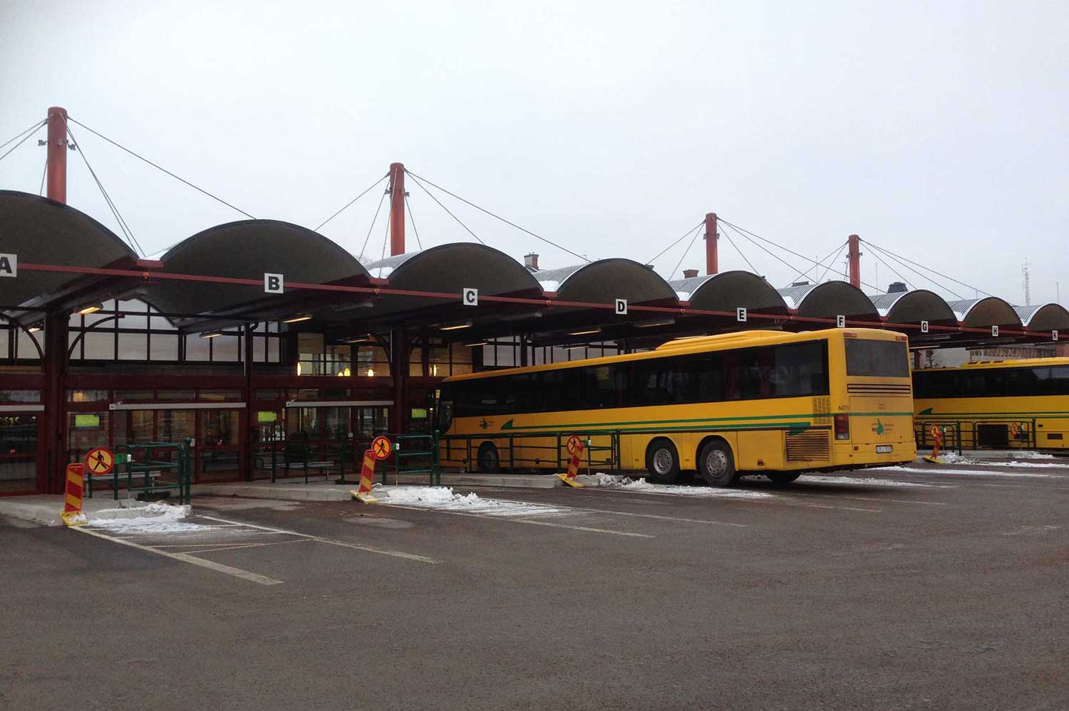 Busstation i Karlstad