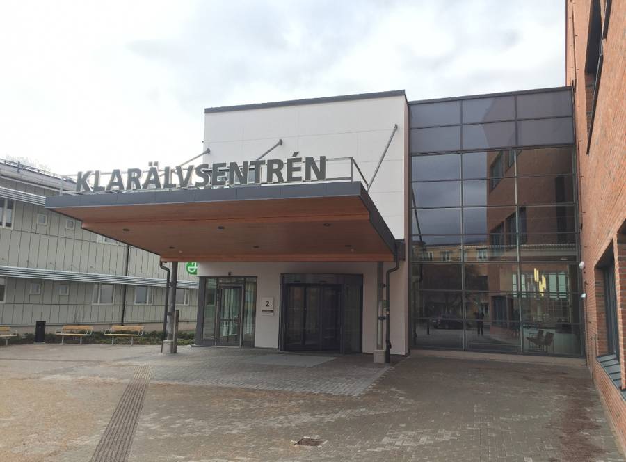 Entré till Centralsjukhuset