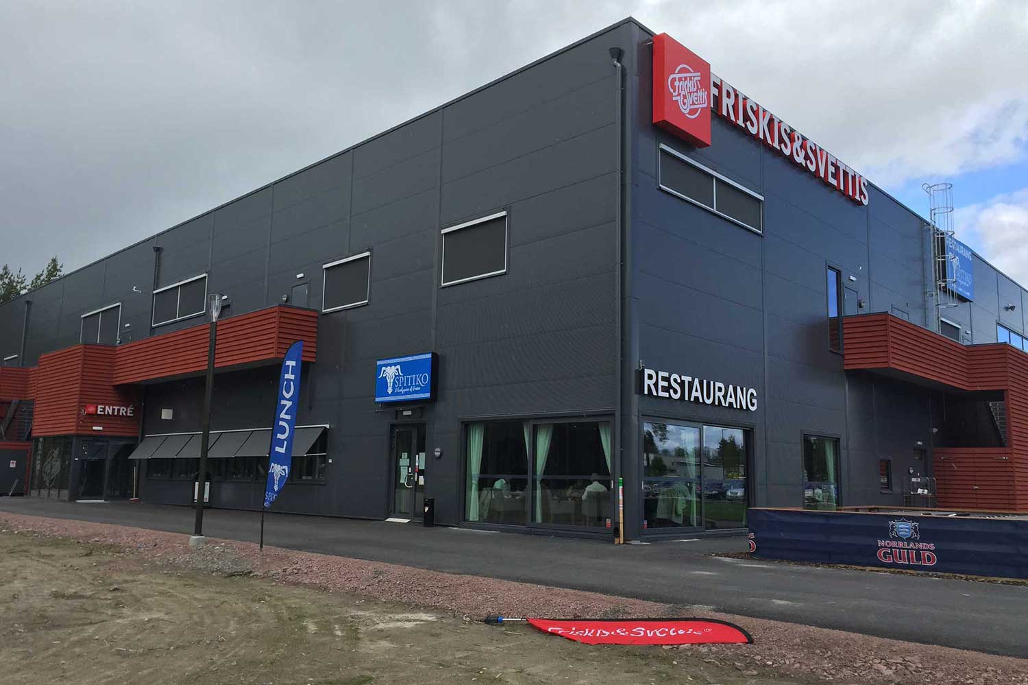 Fasadbild på Friskis och Svettis